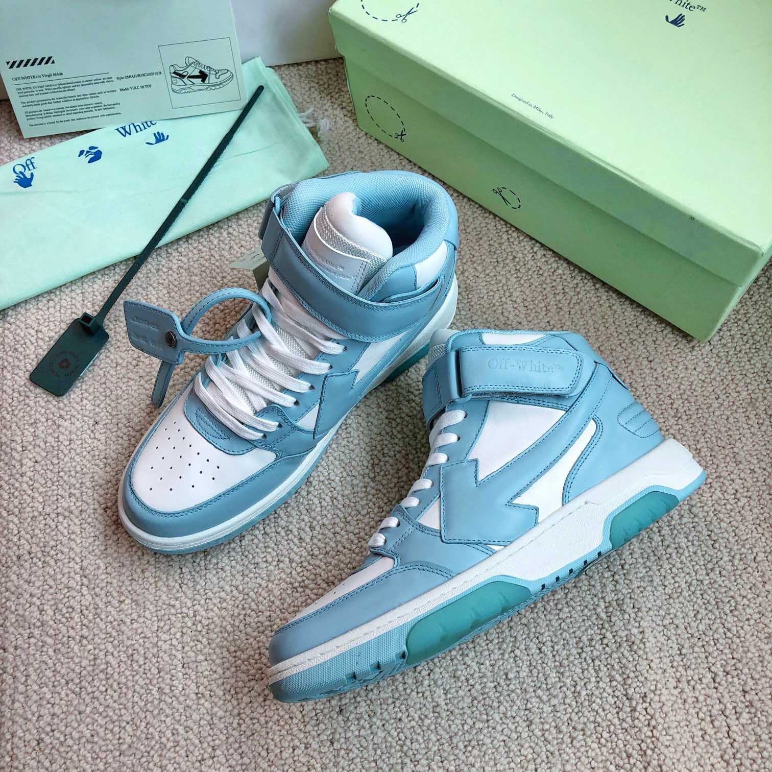 Off White Out Of Office Mid Top Sneaker - 
