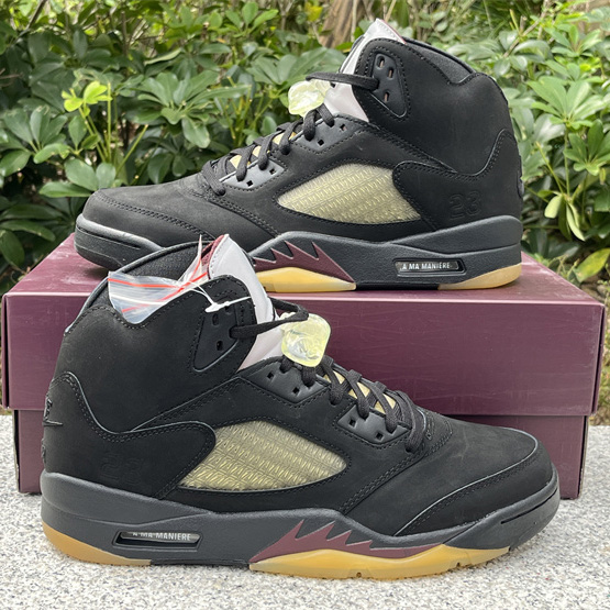 A Ma Maniére x Air Jordan 5 “Black” Sneakers     FD1330-001  - PerfectKickZ