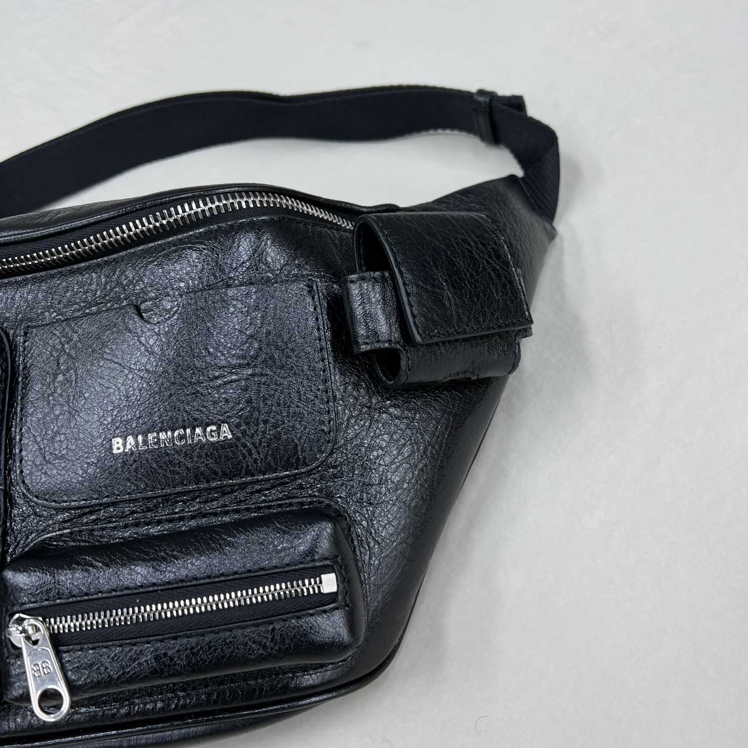 Balenciaga Superbusy Beltpack In Black - PerfectKickZ