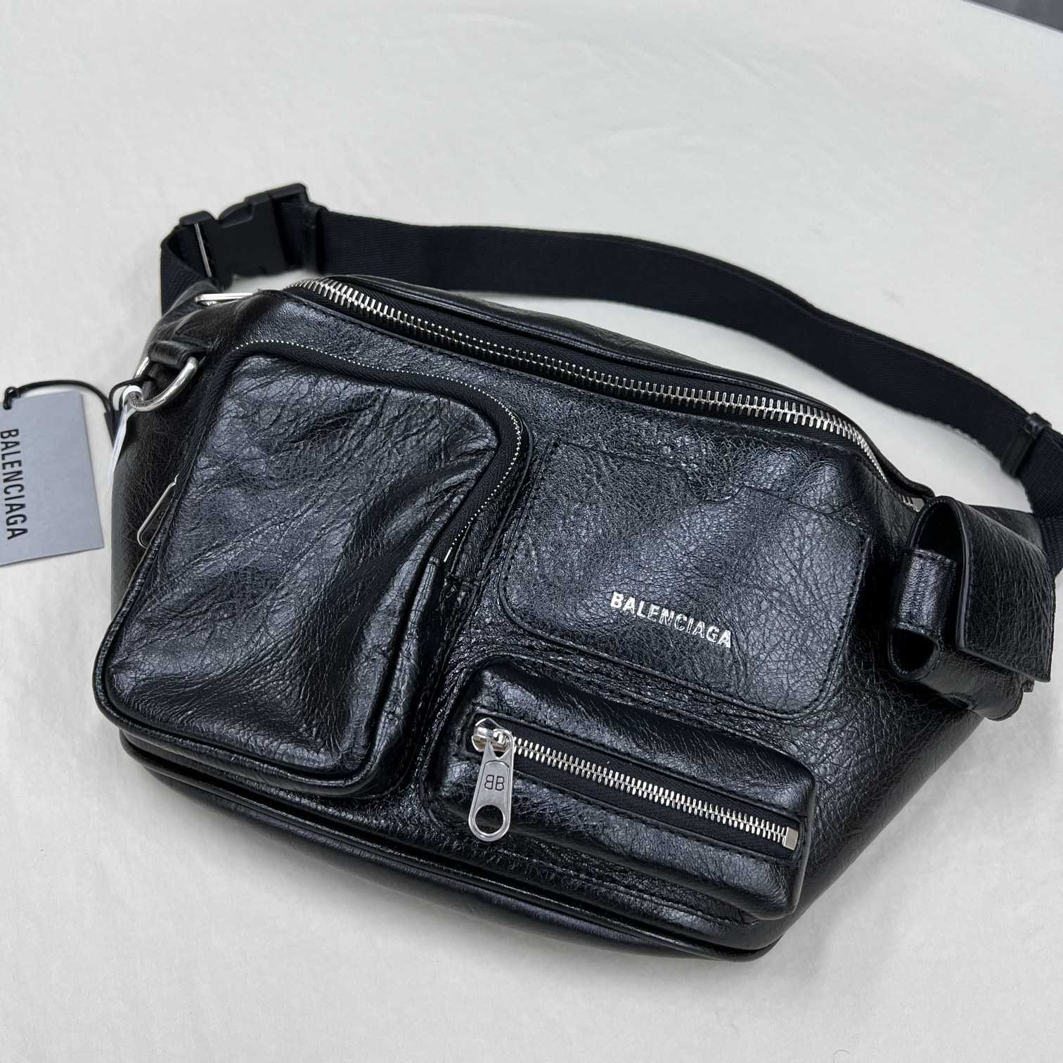 Balenciaga Superbusy Beltpack In Black - PerfectKickZ