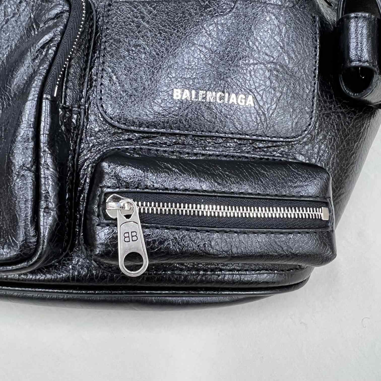 Balenciaga Superbusy Beltpack In Black - PerfectKickZ