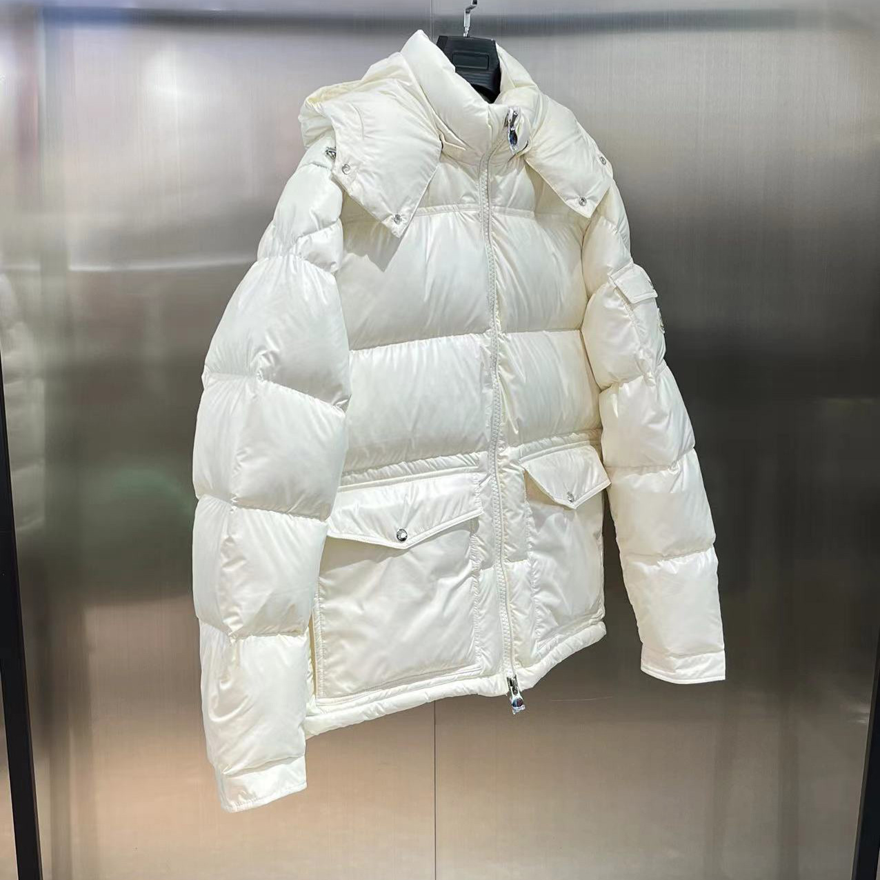Moncler Feather-down Hooded Puffer Jacket - PerfectKickZ