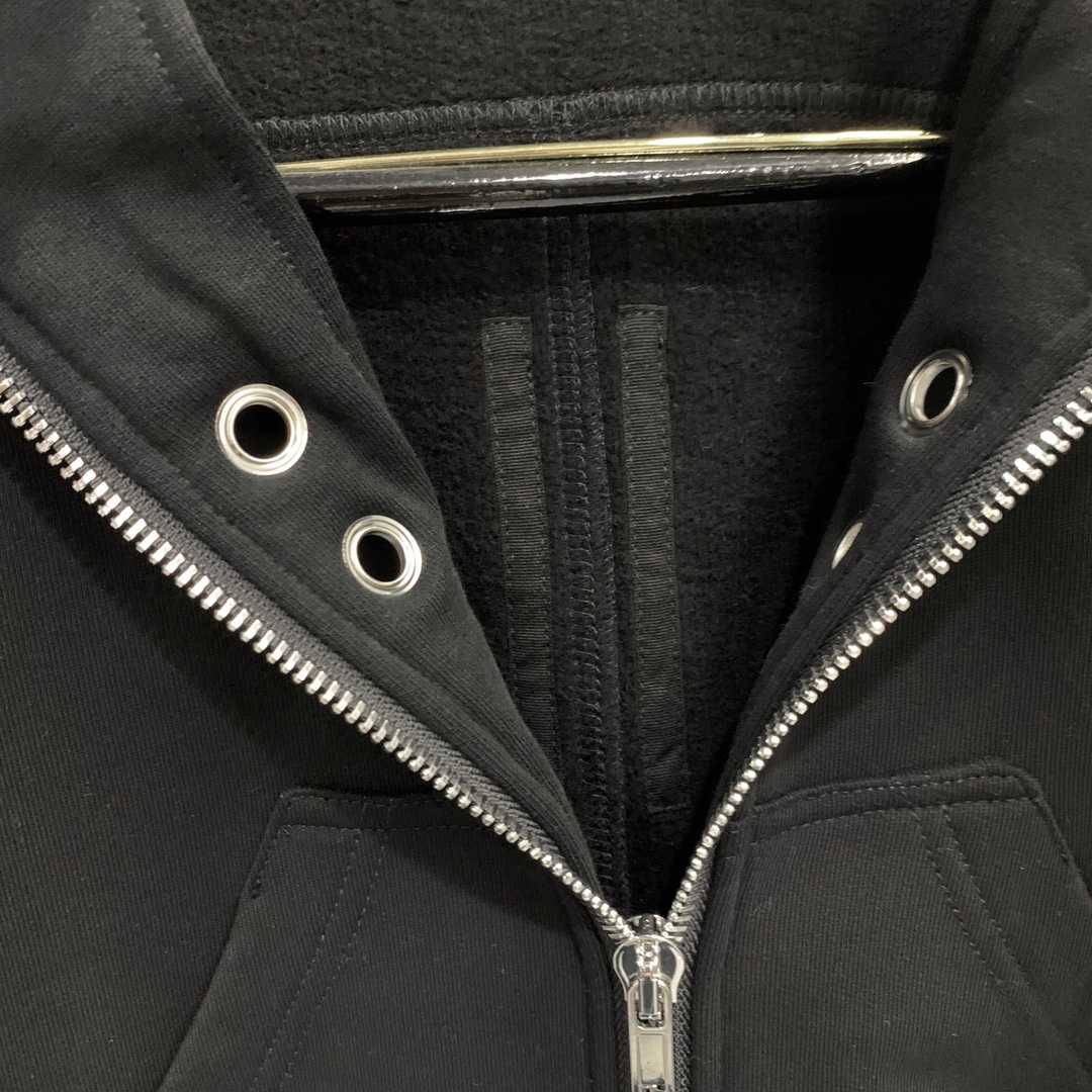 Rick Owens Eyelet-detail Zip-up Hoodie - PerfectKickZ
