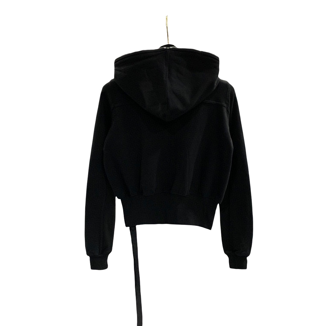 Rick Owens Eyelet-detail Zip-up Hoodie - PerfectKickZ
