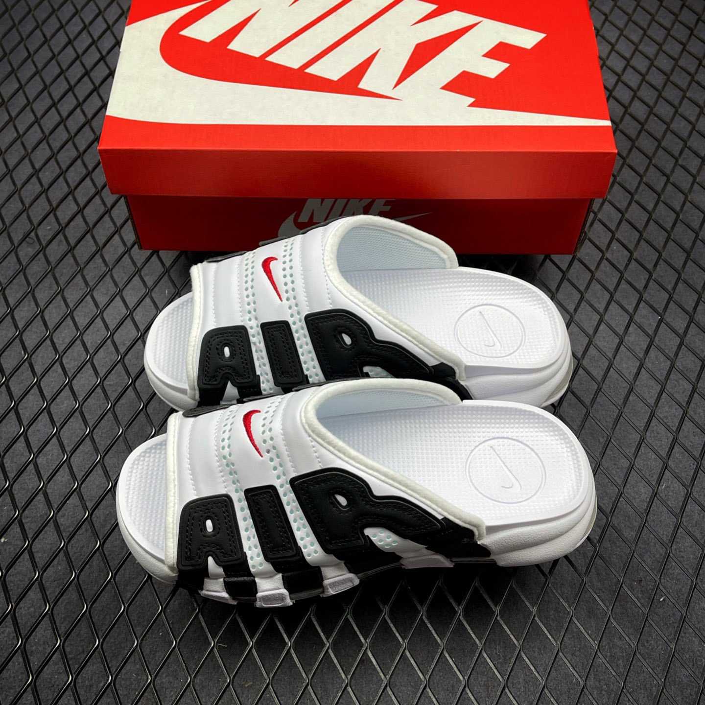 Nike Air More Uptempo Slide   FN3437-160  - PerfectKickZ