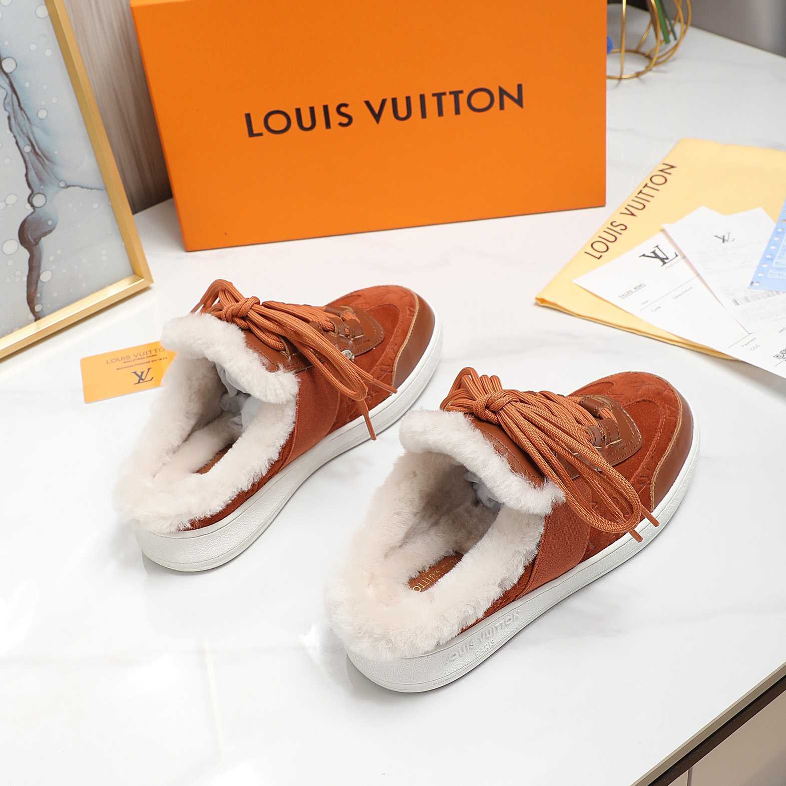 Louis Vuitton Lous Open Back Sneaker - PerfectKickZ