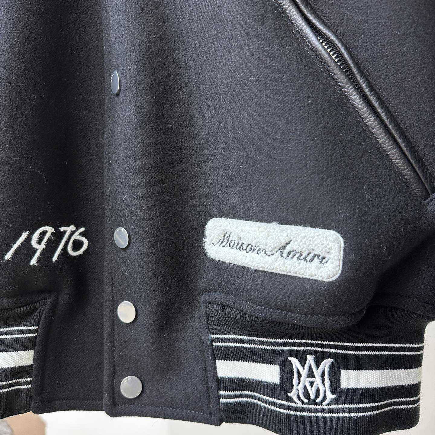 Amiri Bones Varsity Jacket - PerfectKickZ