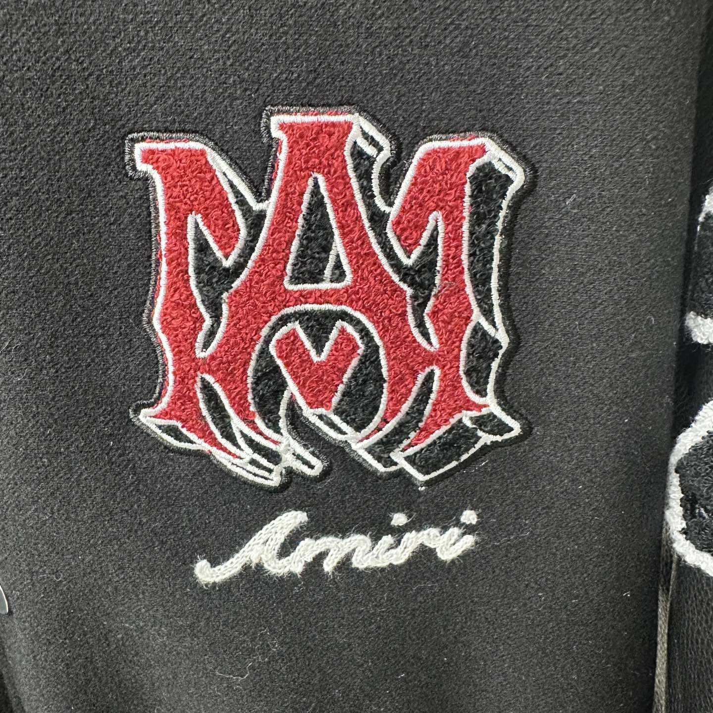 Amiri Bones Varsity Jacket - PerfectKickZ