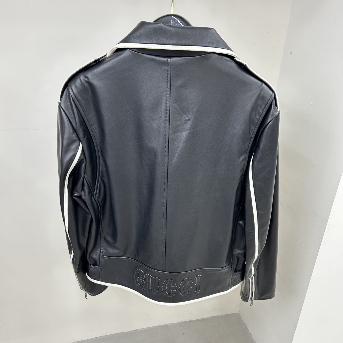 Gucci Leather Jacket - PerfectKickZ