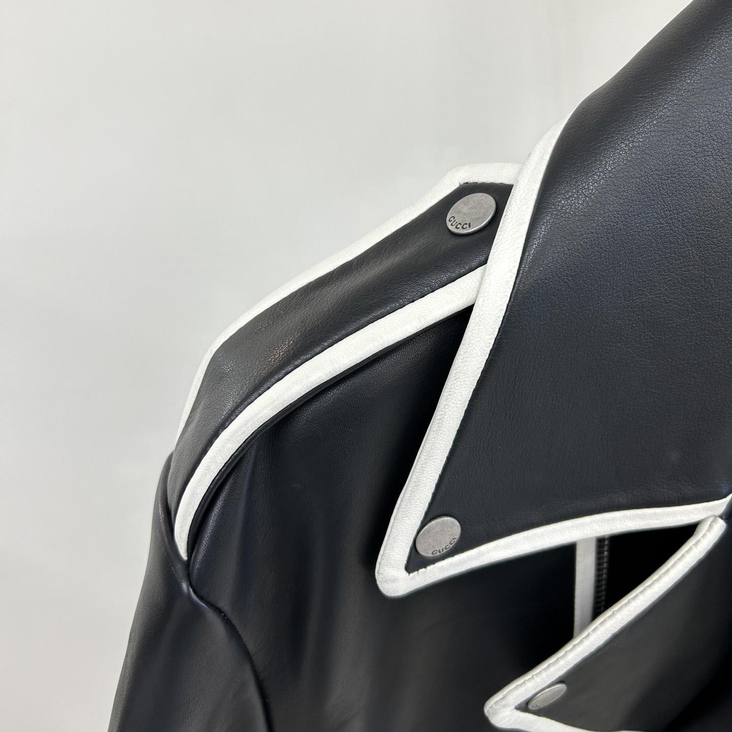 Gucci Leather Jacket - PerfectKickZ