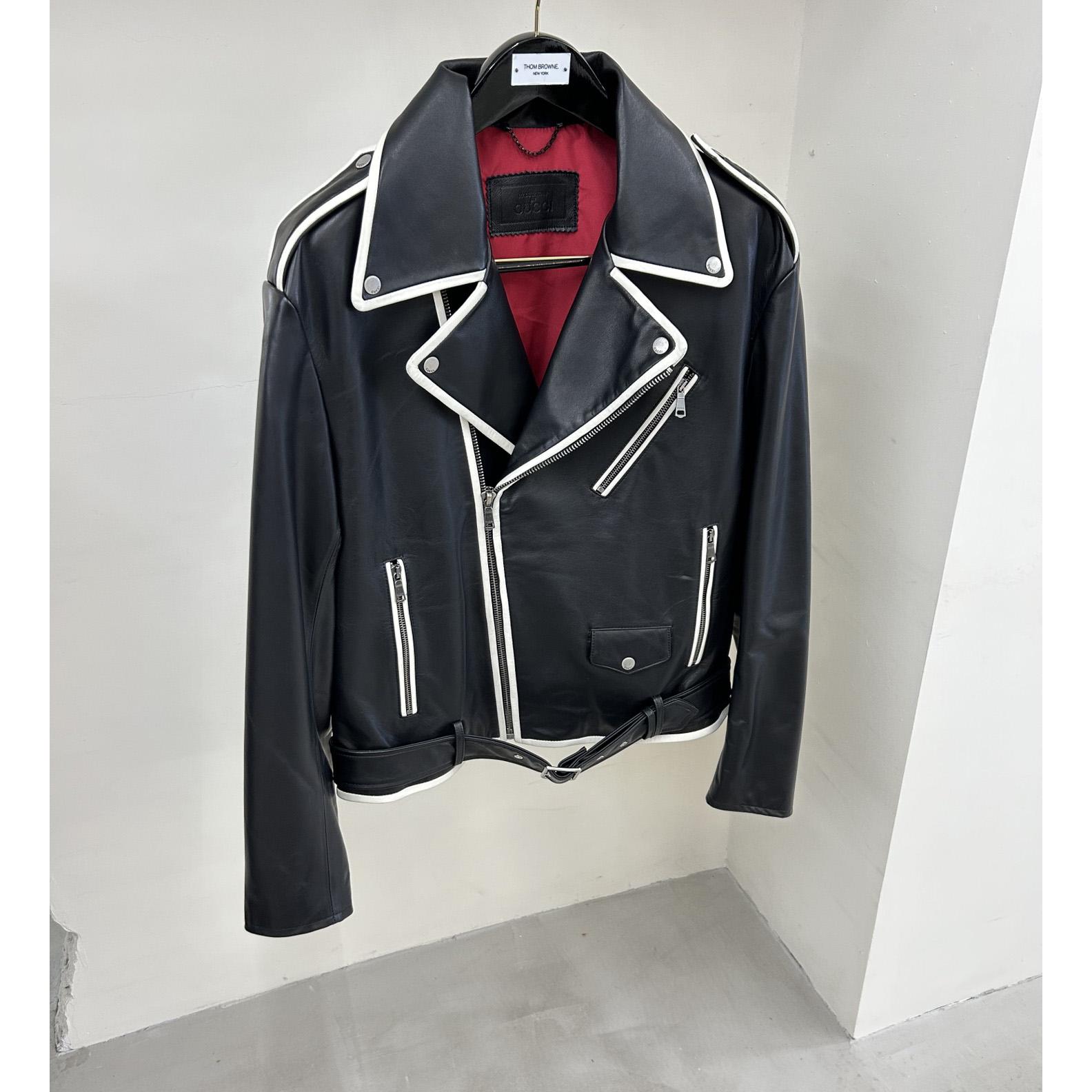 Gucci Leather Jacket - PerfectKickZ