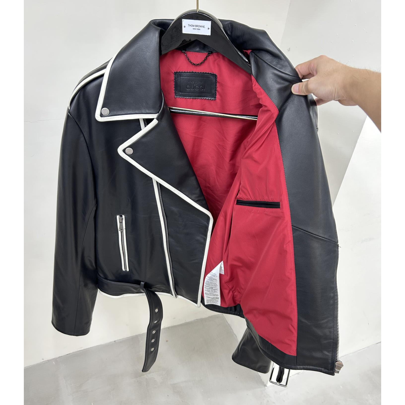 Gucci Leather Jacket - PerfectKickZ