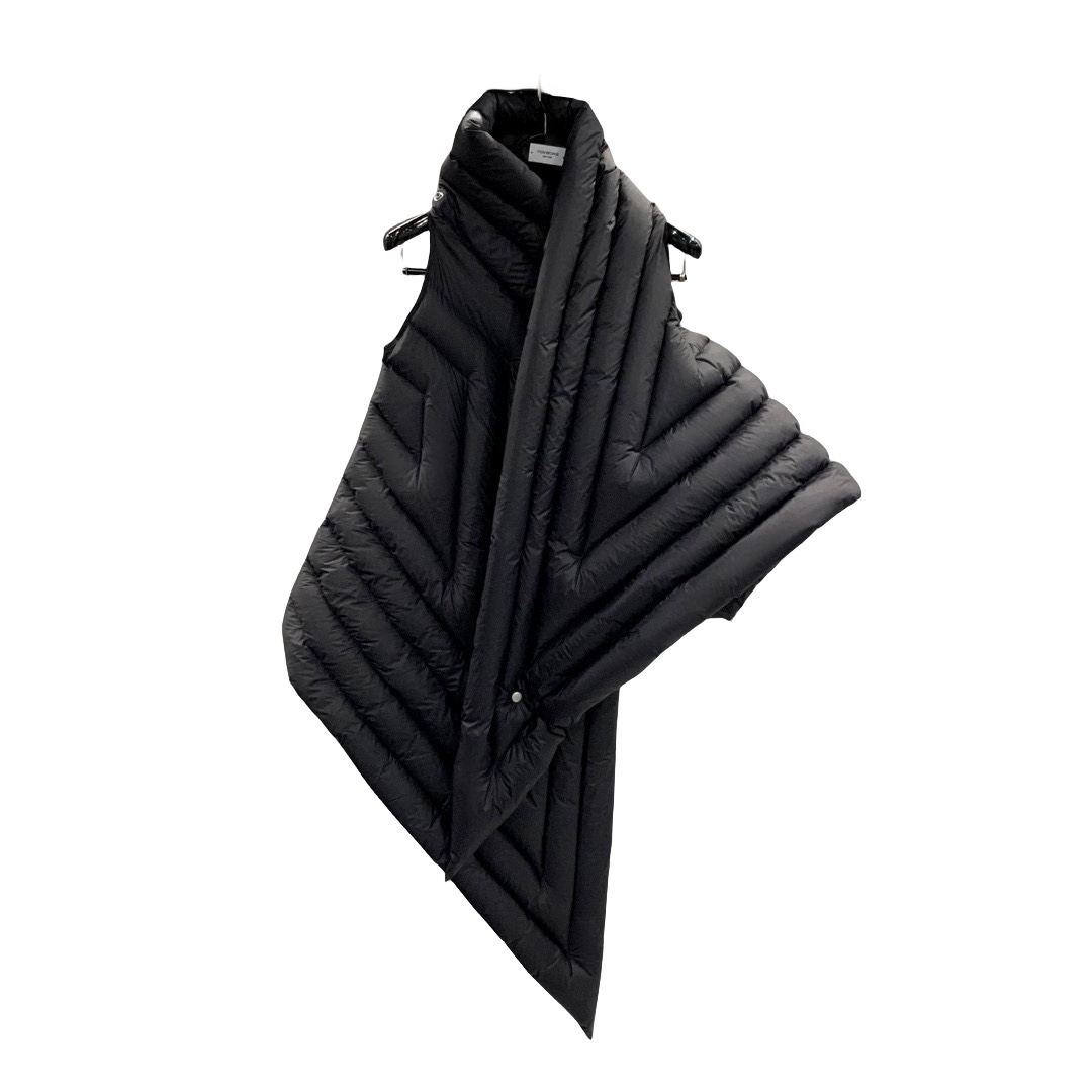 Rick Owens FW23 Luxor Gleam Vest In Black - PerfectKickZ