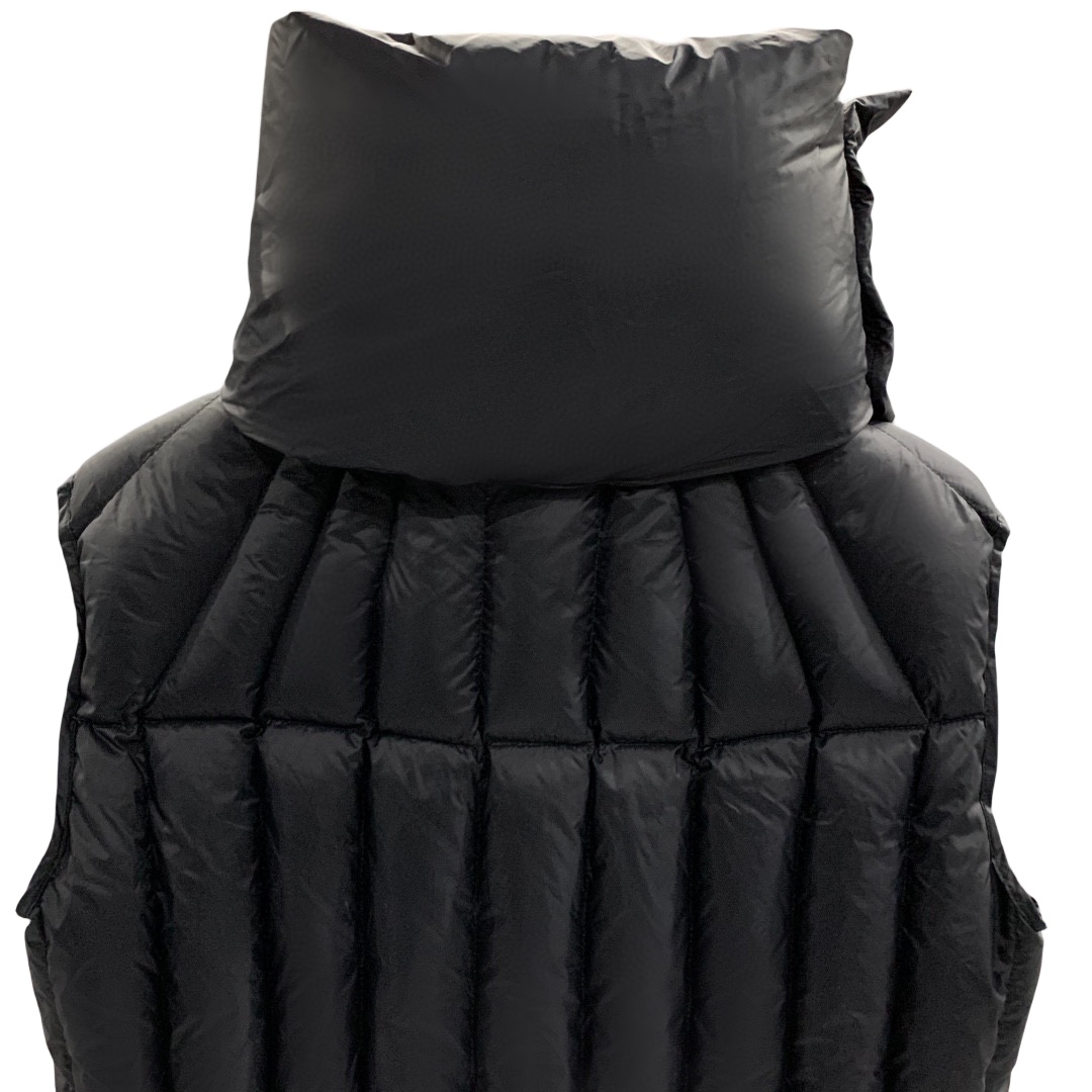 Rick Owens Black Quilted Down Vest - PerfectKickZ