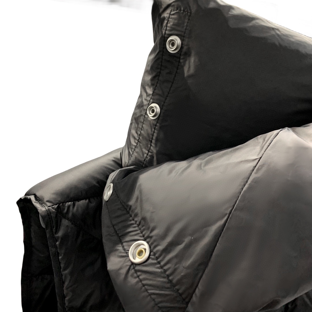 Rick Owens Black Quilted Down Vest - PerfectKickZ