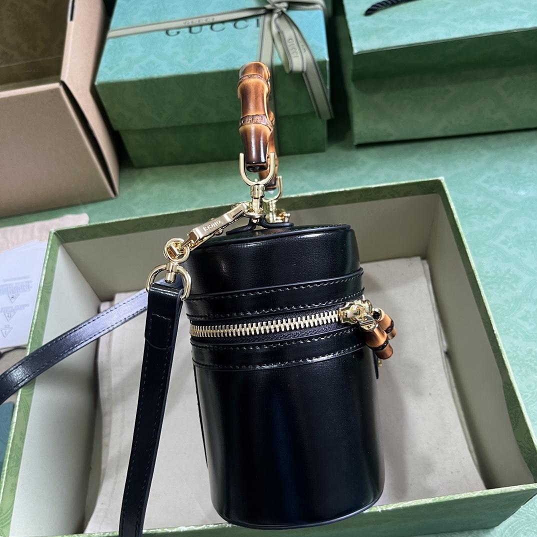 Gucci Mini Bamboo Shoulder Bag (15.5x 13.5x 4cm) - PerfectKickZ