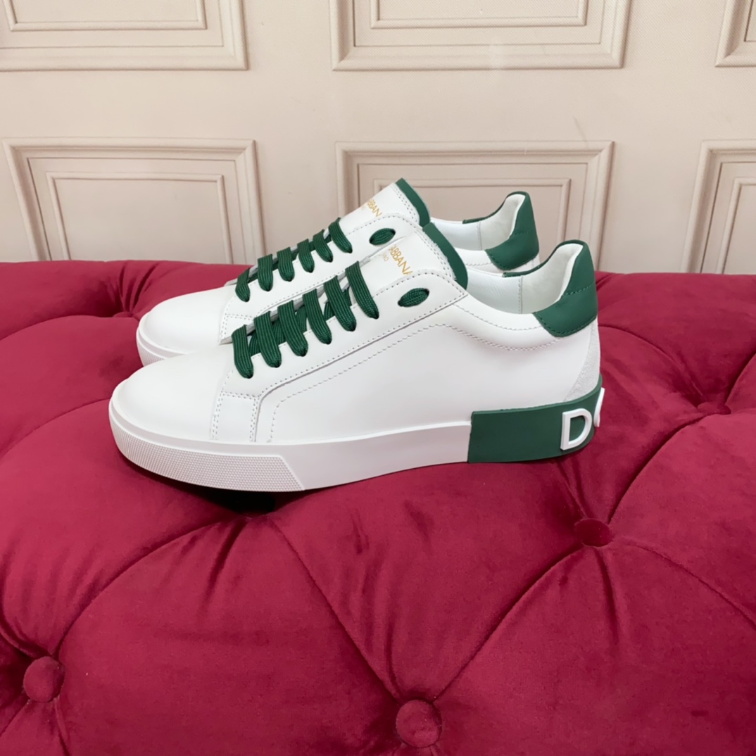 Dolce & Gabbana Calfskin Portofino Sneakers - PerfectKickZ