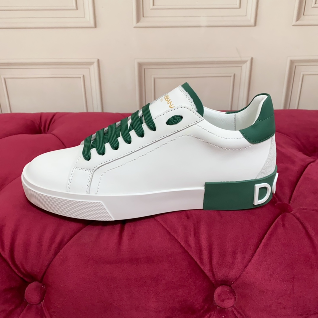 Dolce & Gabbana Calfskin Portofino Sneakers - PerfectKickZ