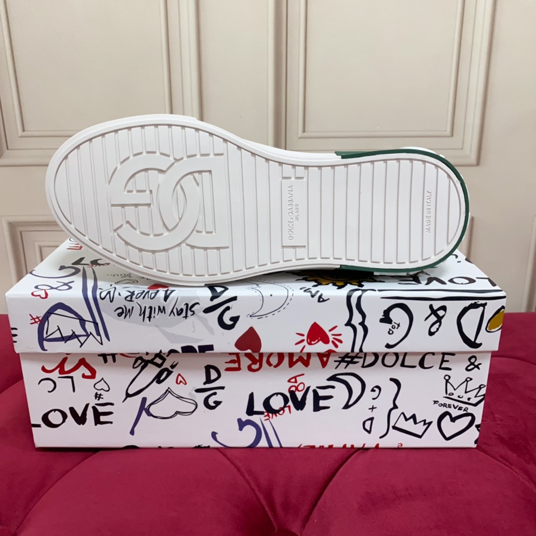 Dolce & Gabbana Calfskin Portofino Sneakers - PerfectKickZ