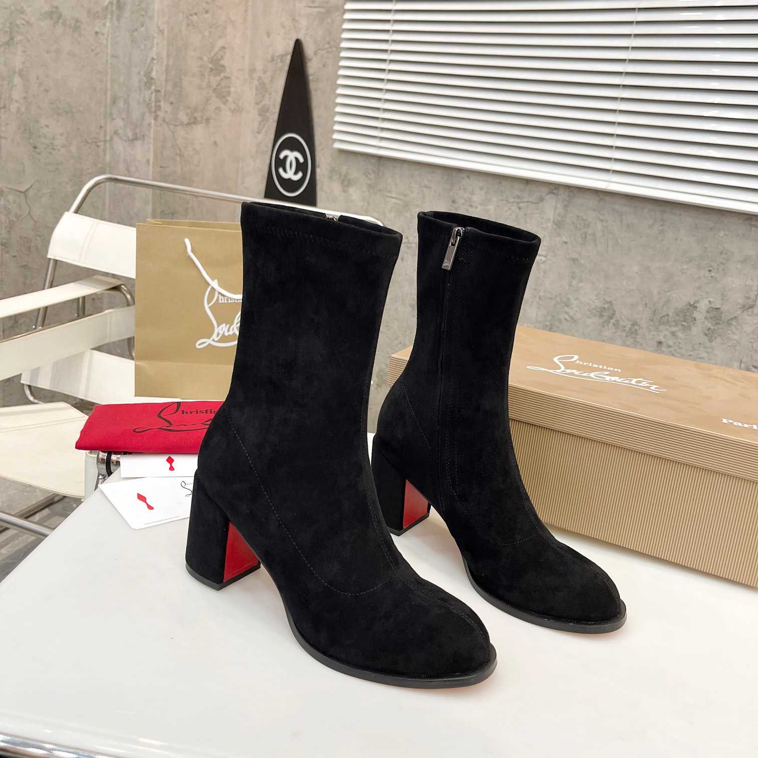 Christian Louboutin Gena Bootie - PerfectKickZ