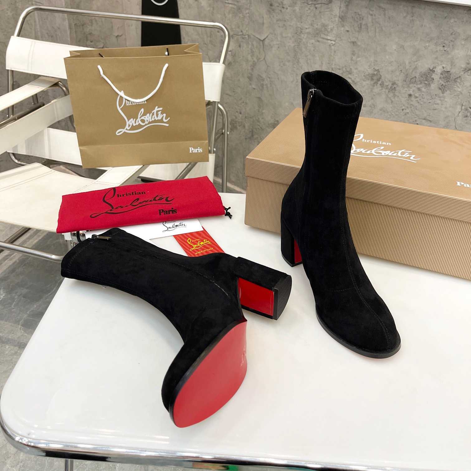 Christian Louboutin Gena Bootie - PerfectKickZ