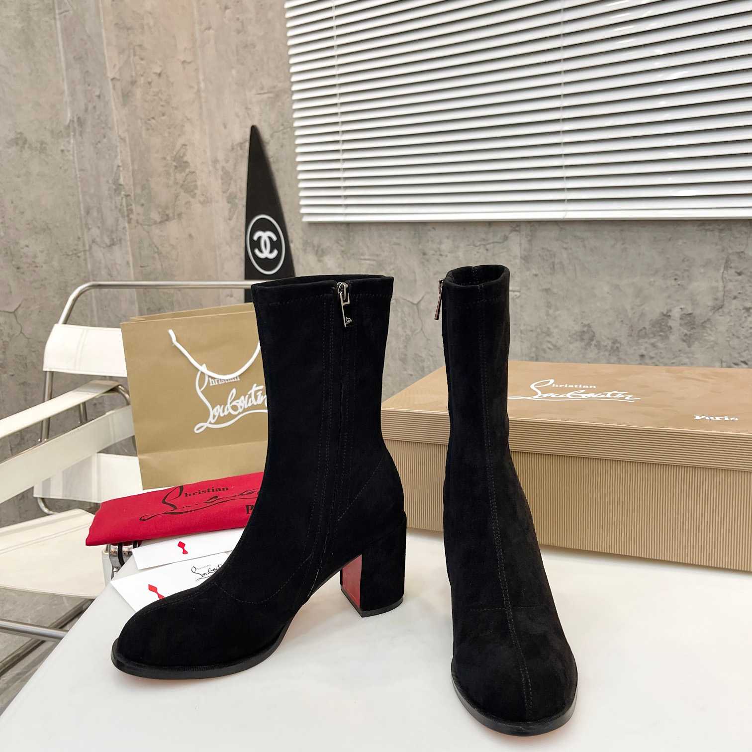 Christian Louboutin Gena Bootie - PerfectKickZ