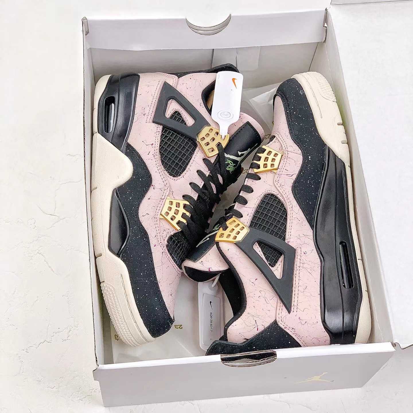 Air Jordan 4 Retro Sneakers      AQ9129-601 - PerfectKickZ