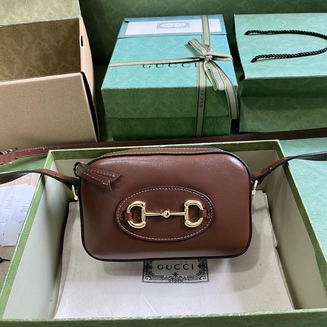 Gucci Horsebit 1955 Small Shoulder Bag (20x 13x 6cm) - PerfectKickZ