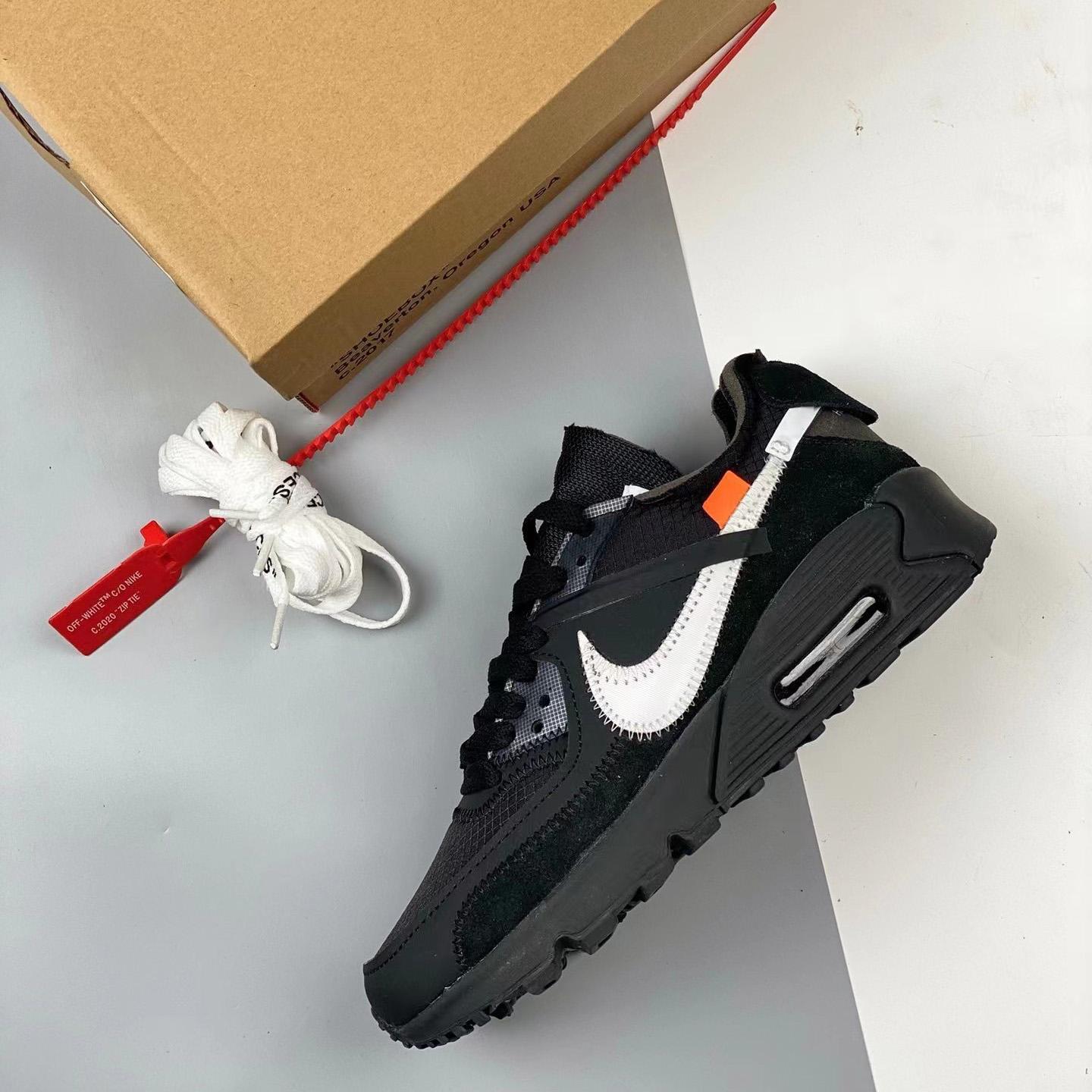 Off-White x Air Max 90 The 10 Sneakers    AA7293-001 - PerfectKickZ