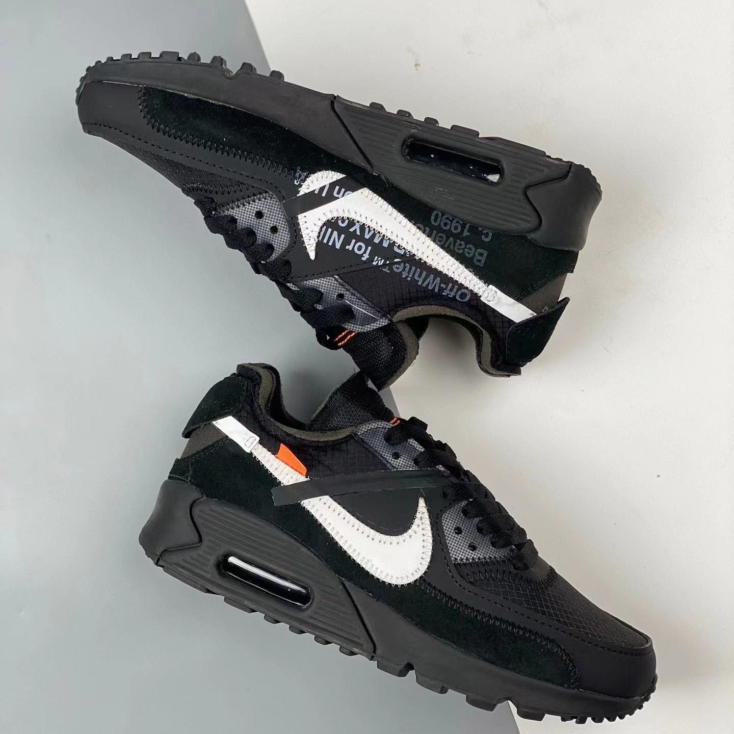 Off-White x Air Max 90 The 10 Sneakers    AA7293-001 - PerfectKickZ