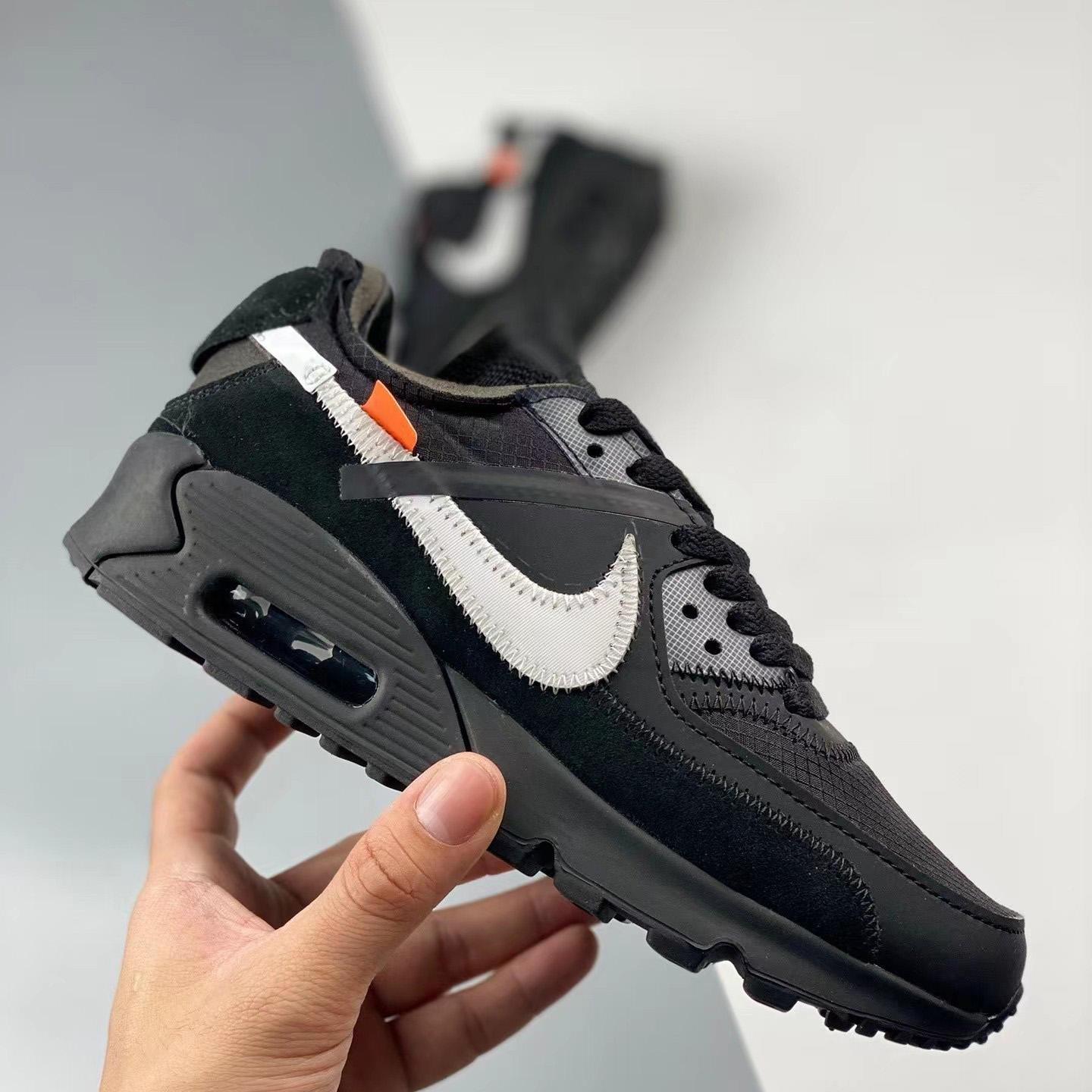Off-White x Air Max 90 The 10 Sneakers    AA7293-001 - PerfectKickZ