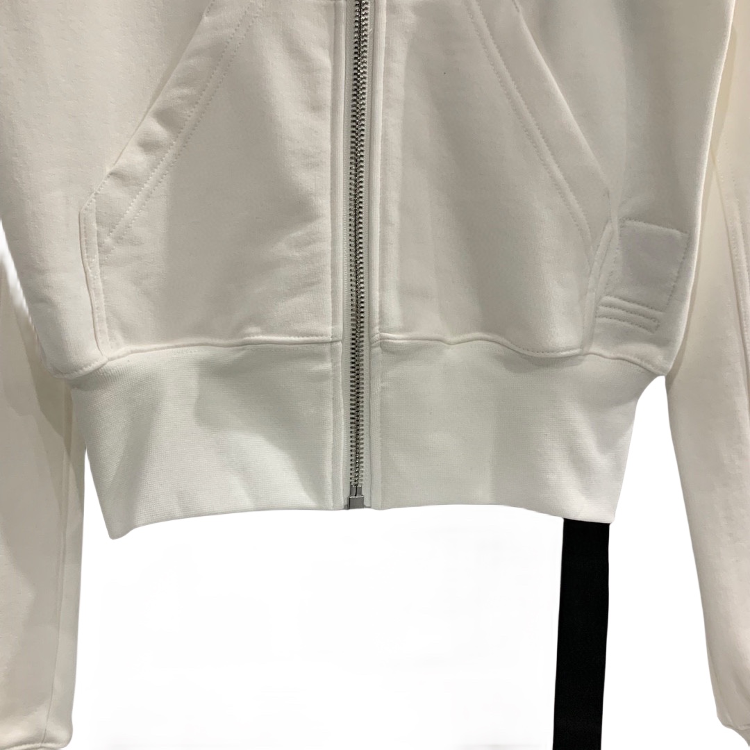 Rick Owens Eyelet-detail Zip-up Hoodie - PerfectKickZ