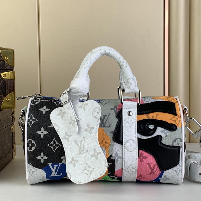 Louis Vuitton Keepall Bandoulière 25  (25x15x11CM)   M46701 - PerfectKickZ