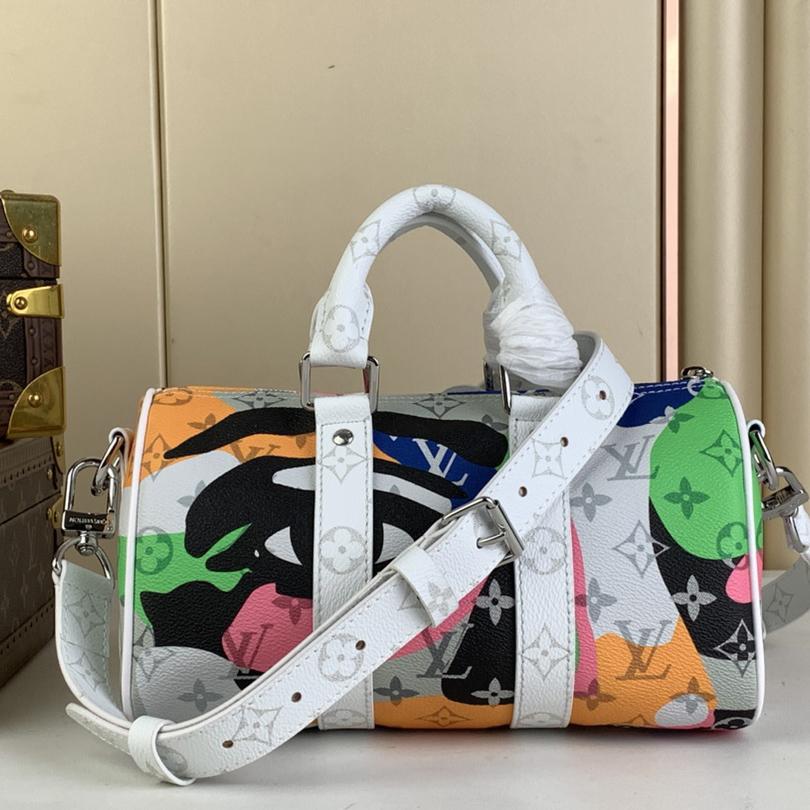 Louis Vuitton Keepall Bandoulière 25  (25x15x11CM)   M46701 - PerfectKickZ