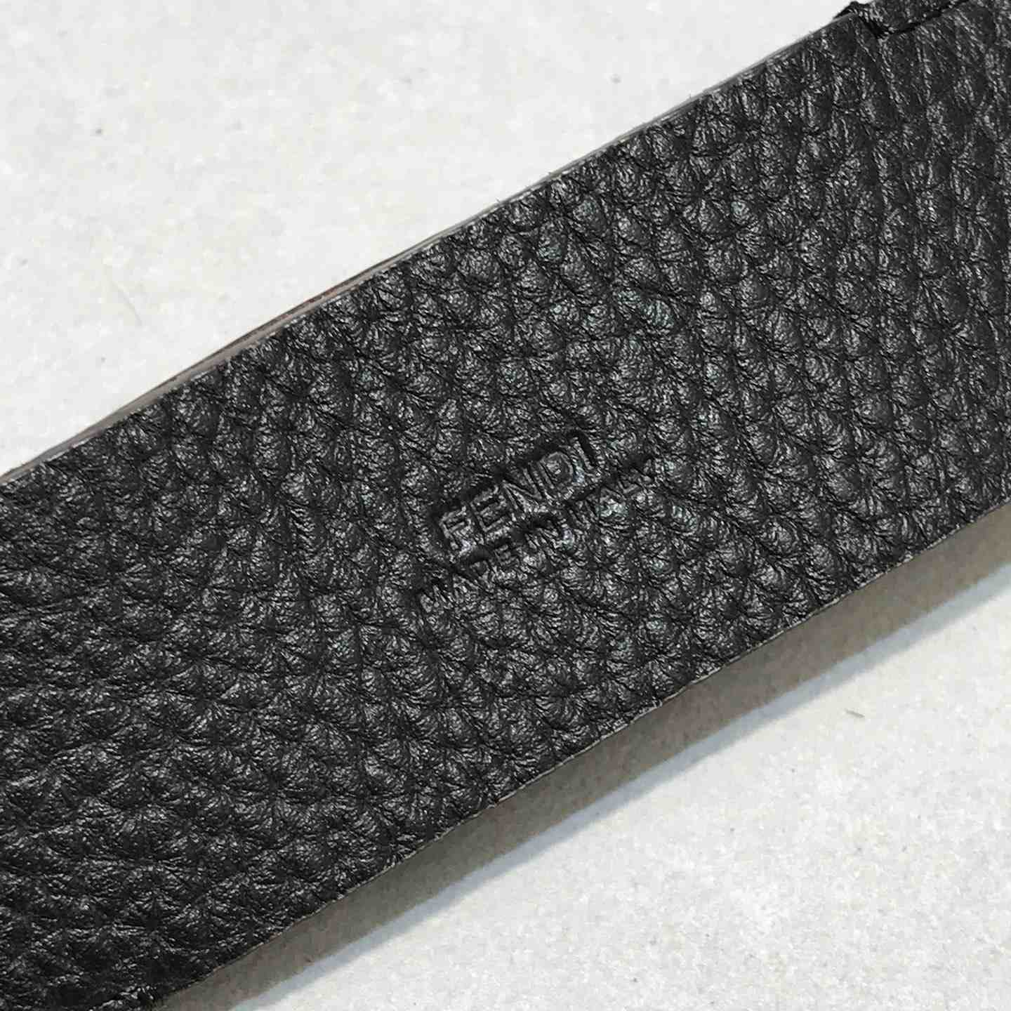 Fendi Women Long Tie Belt With F-Shaped Tip - PerfectKickZ