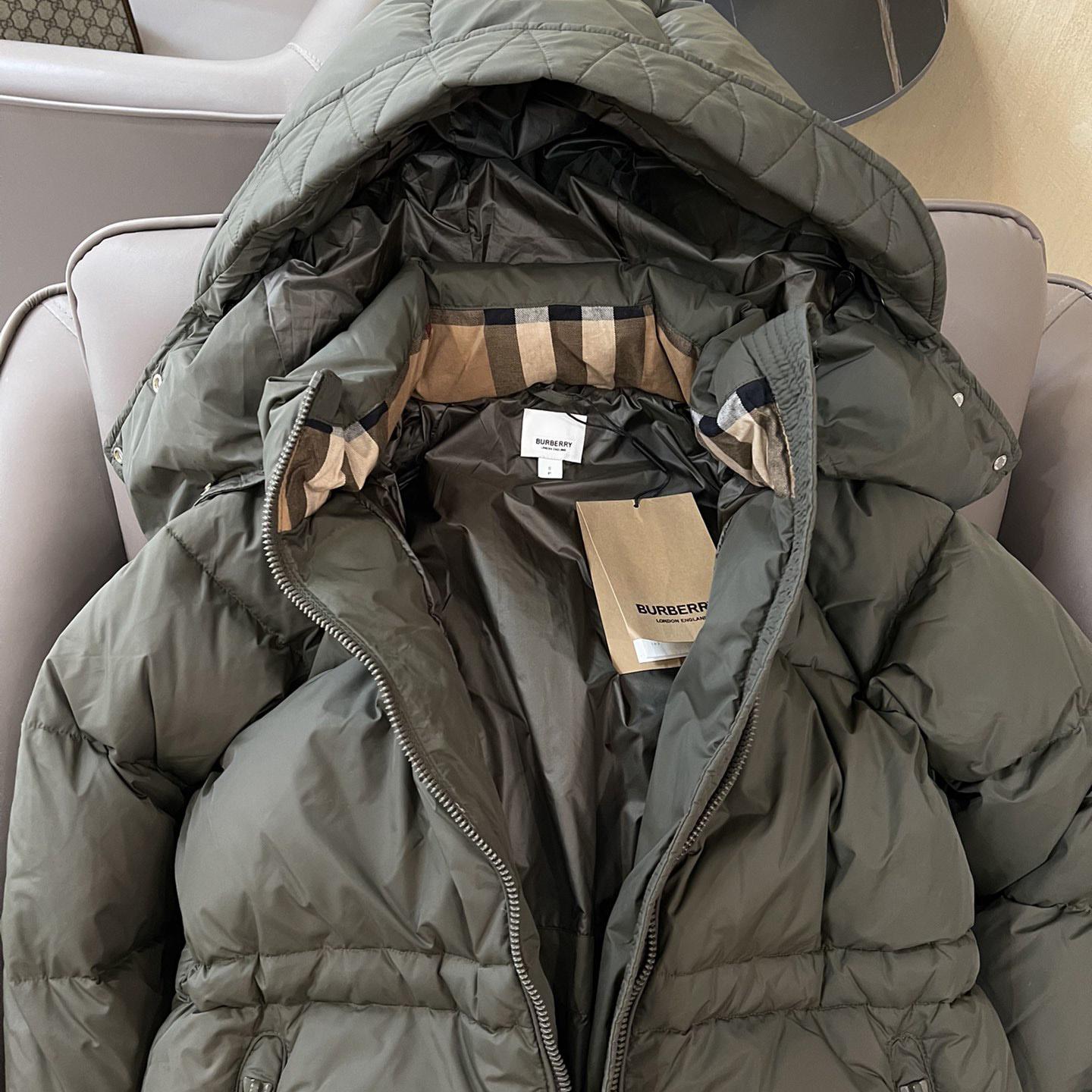 Burberry Hooded Down Jacket - PerfectKickZ