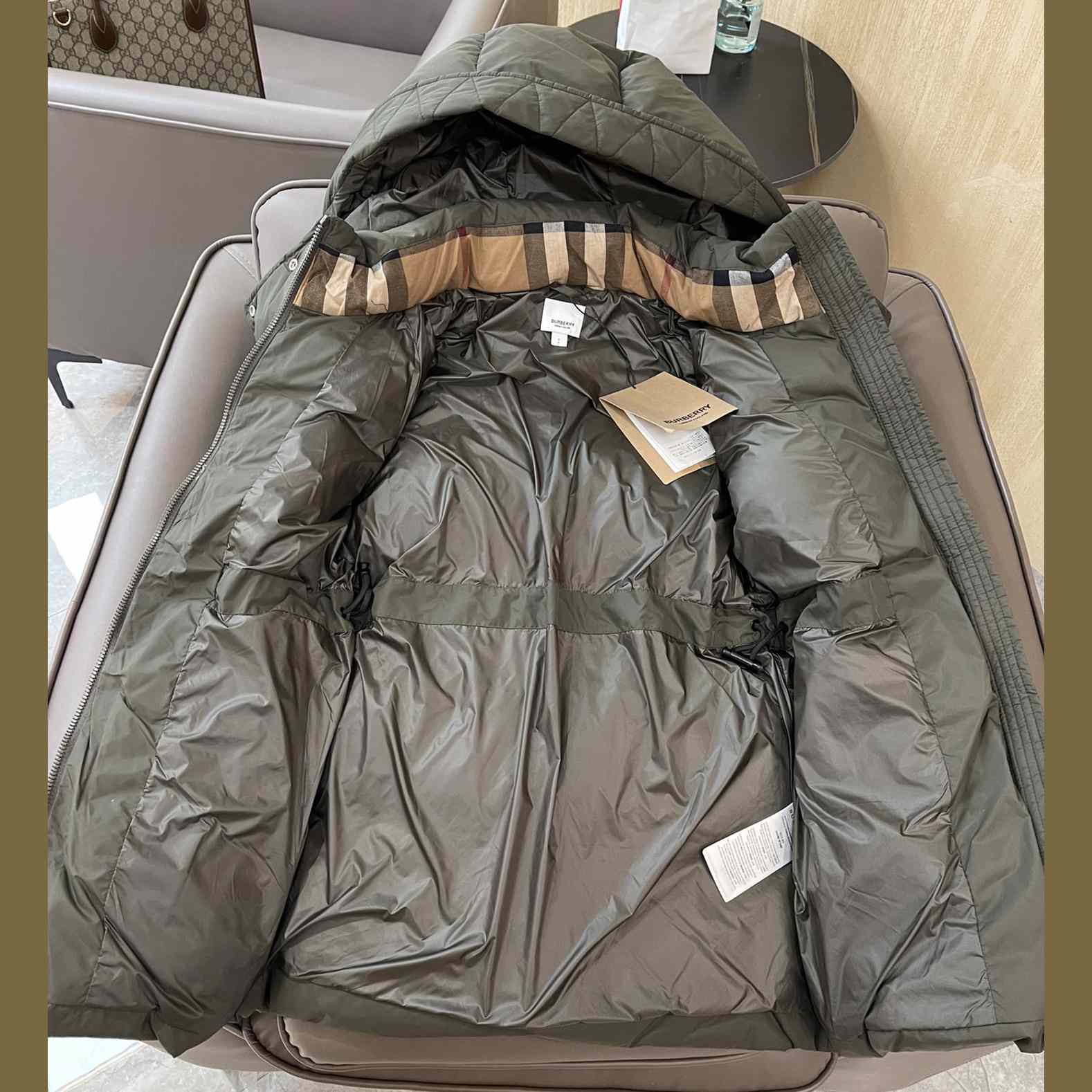 Burberry Hooded Down Jacket - PerfectKickZ
