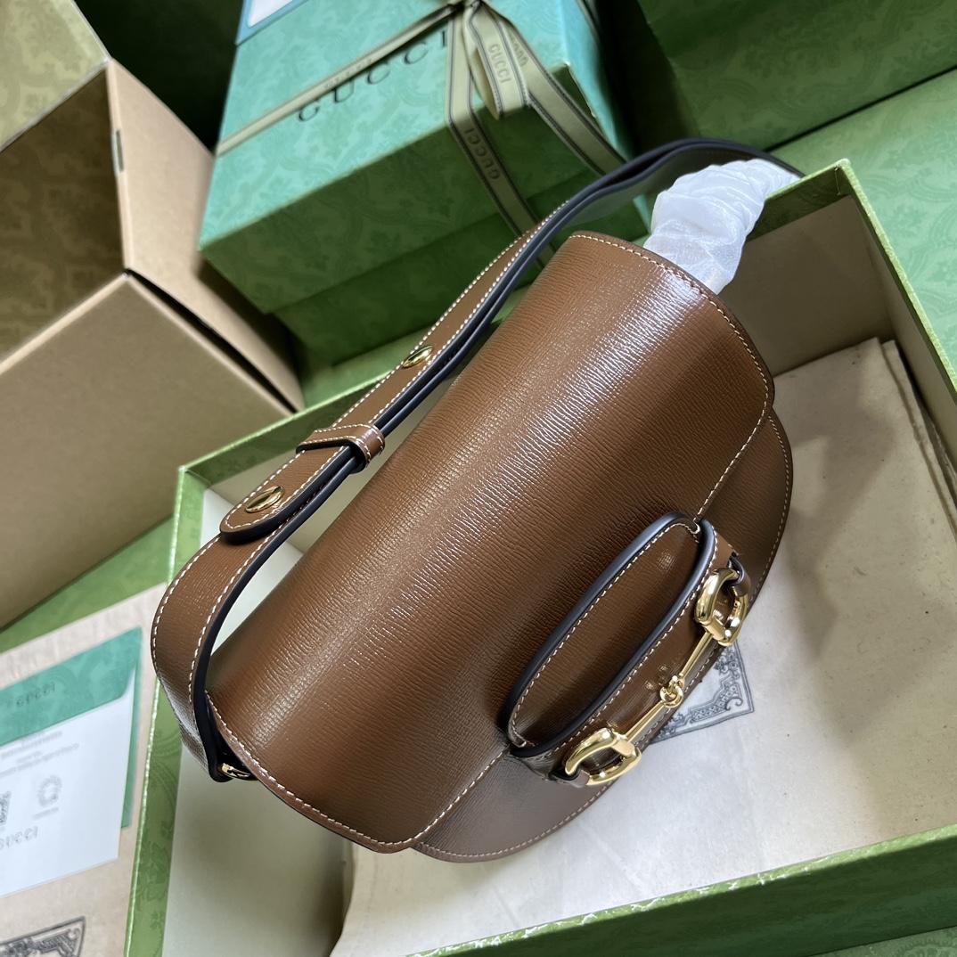 Gucci Horsebit 1955 Mini Rounded Bag (20x 13x 6cm) - PerfectKickZ