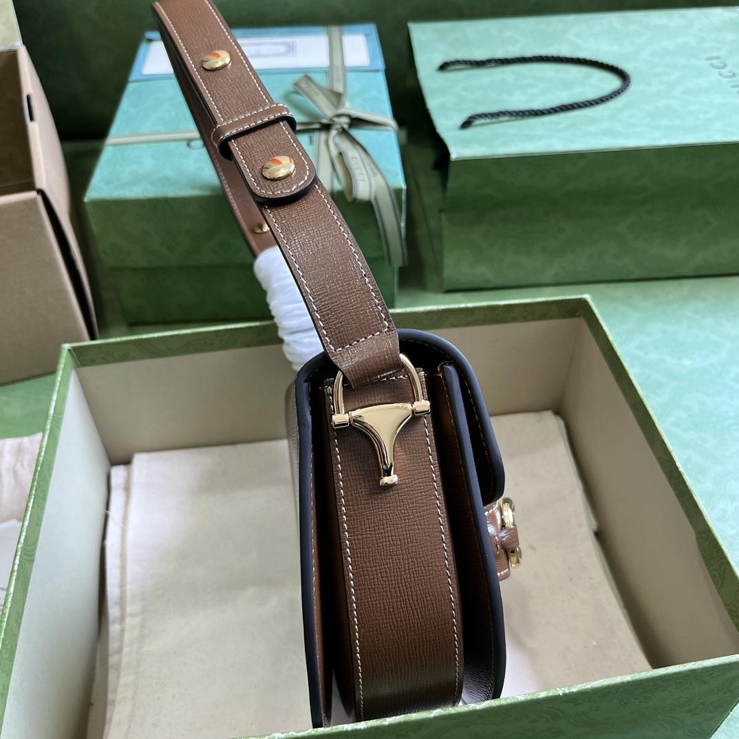 Gucci Horsebit 1955 Mini Rounded Bag (20x 13x 6cm) - PerfectKickZ