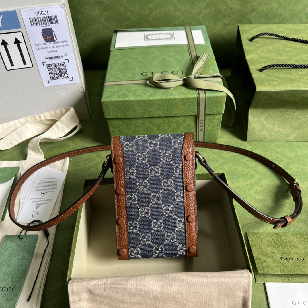Gucci Horsebit 1955 Mini Bag(11.5-17-4CM) - PerfectKickZ
