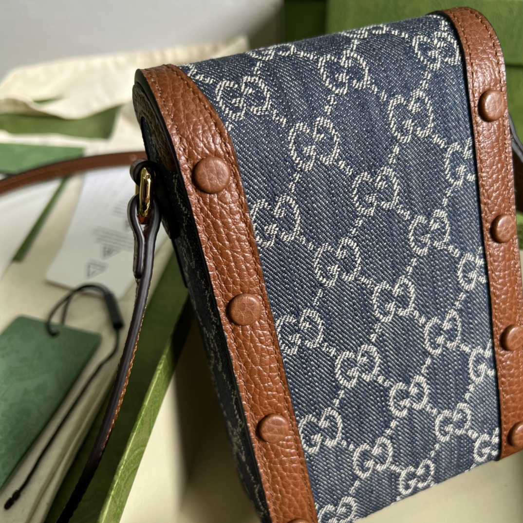 Gucci Horsebit 1955 Mini Bag(11.5-17-4CM) - PerfectKickZ