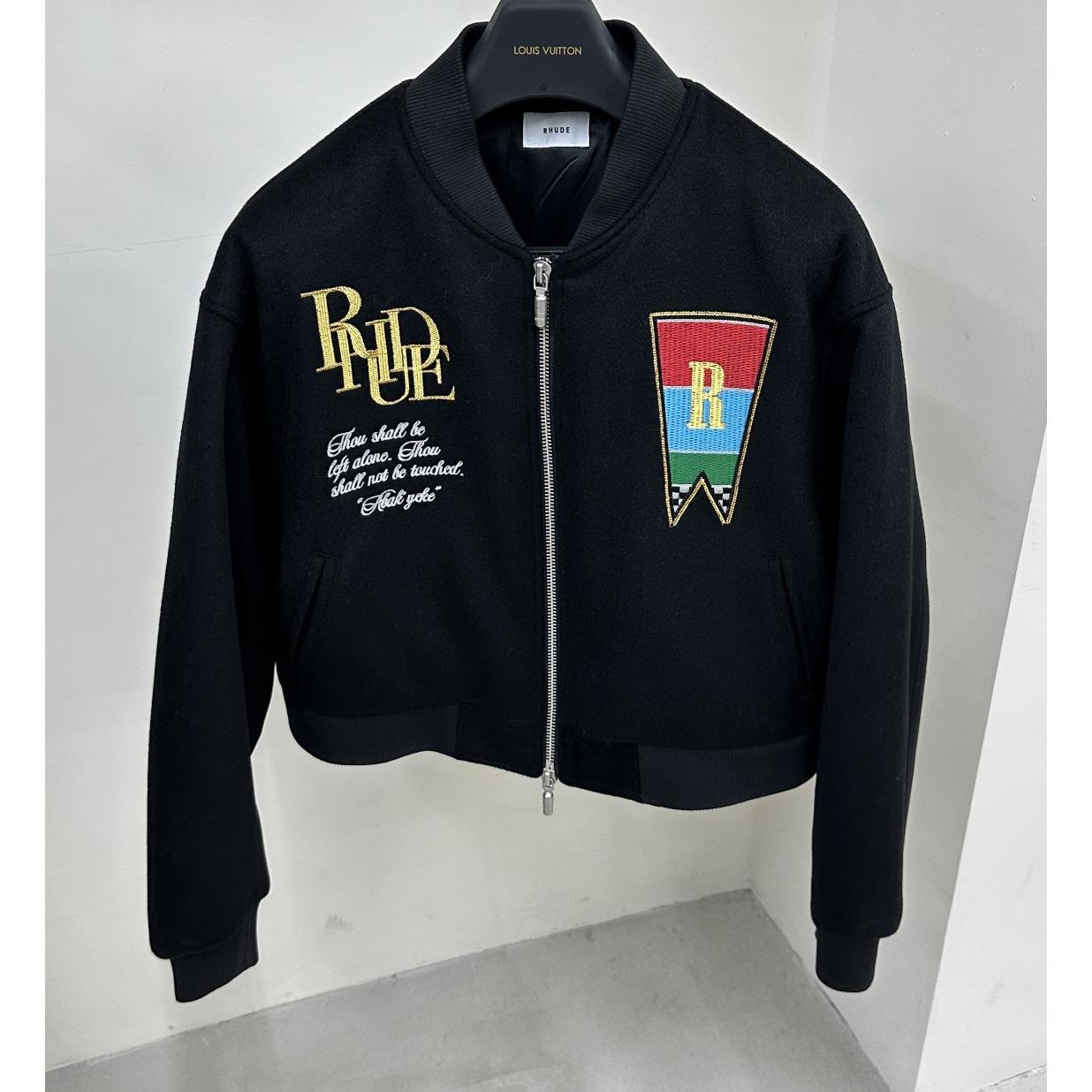 Rhude Graphic Crest Jacket - PerfectKickZ