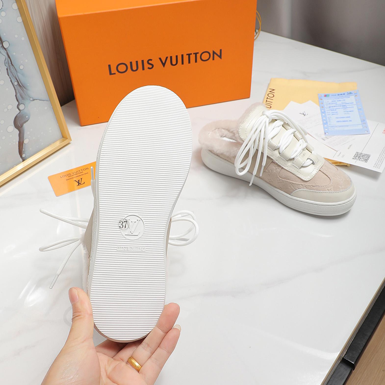 Louis Vuitton Lous Open Back Sneaker - PerfectKickZ