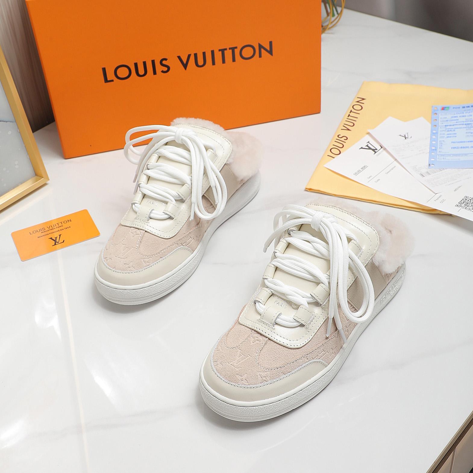Louis Vuitton Lous Open Back Sneaker - PerfectKickZ