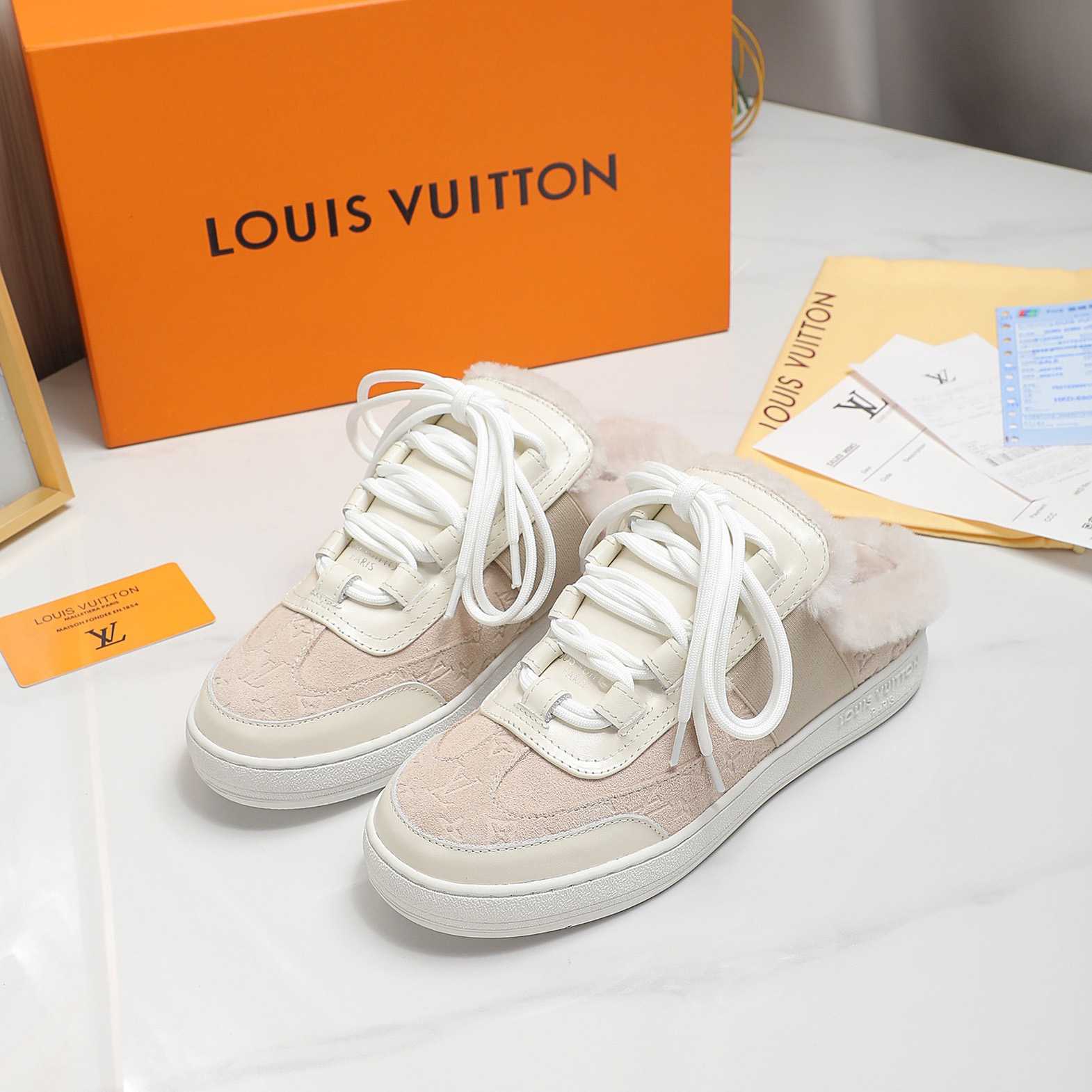 Louis Vuitton Lous Open Back Sneaker - PerfectKickZ