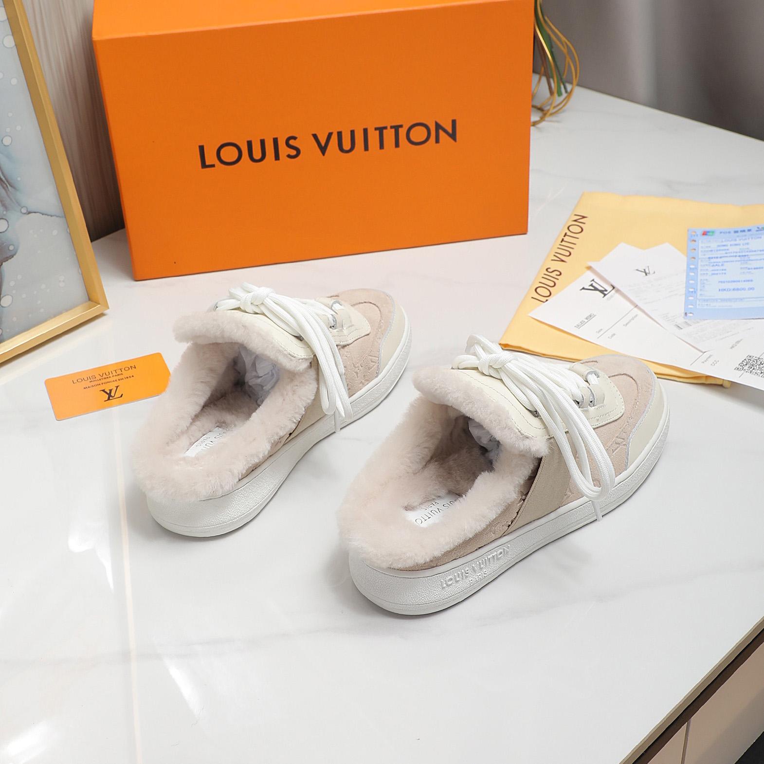 Louis Vuitton Lous Open Back Sneaker - PerfectKickZ