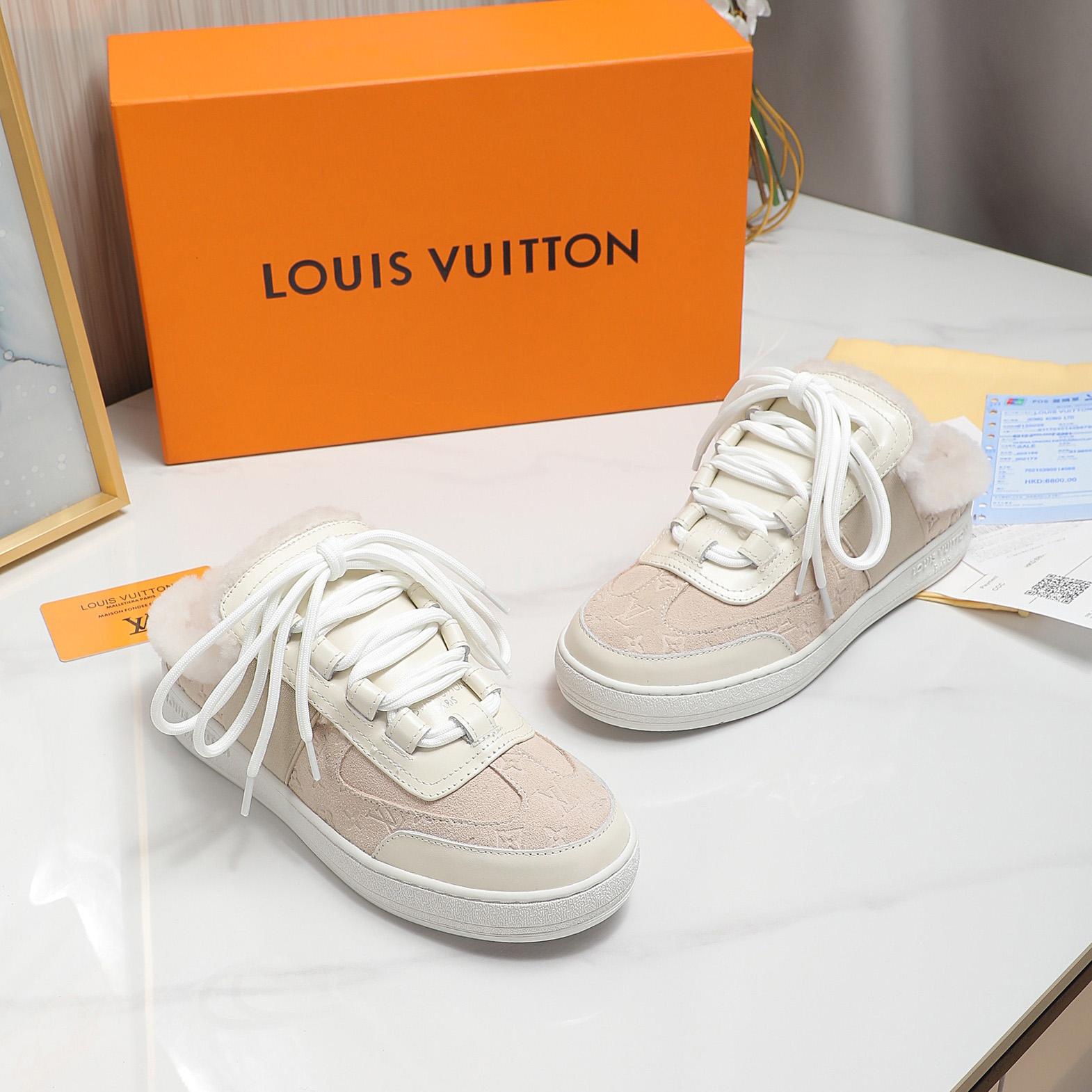 Louis Vuitton Lous Open Back Sneaker - PerfectKickZ