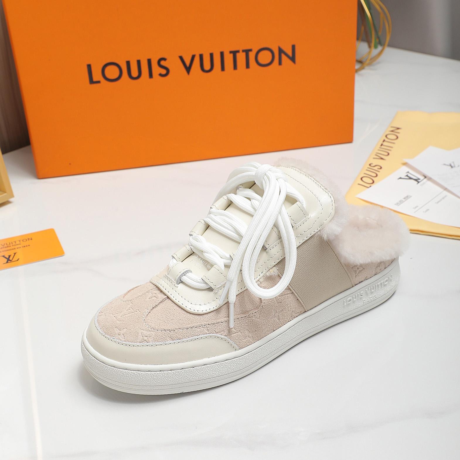 Louis Vuitton Lous Open Back Sneaker - PerfectKickZ