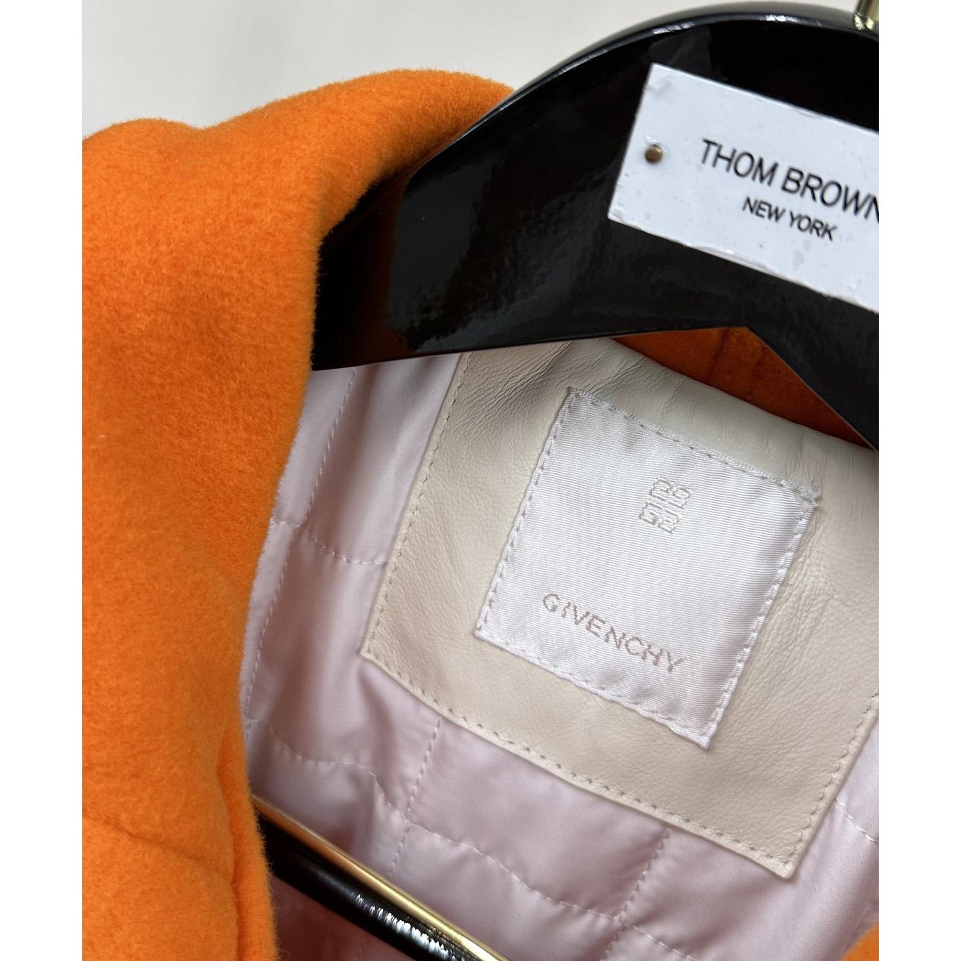 Givenchy Hooded Varsity Jacket In Wool And Leather - 