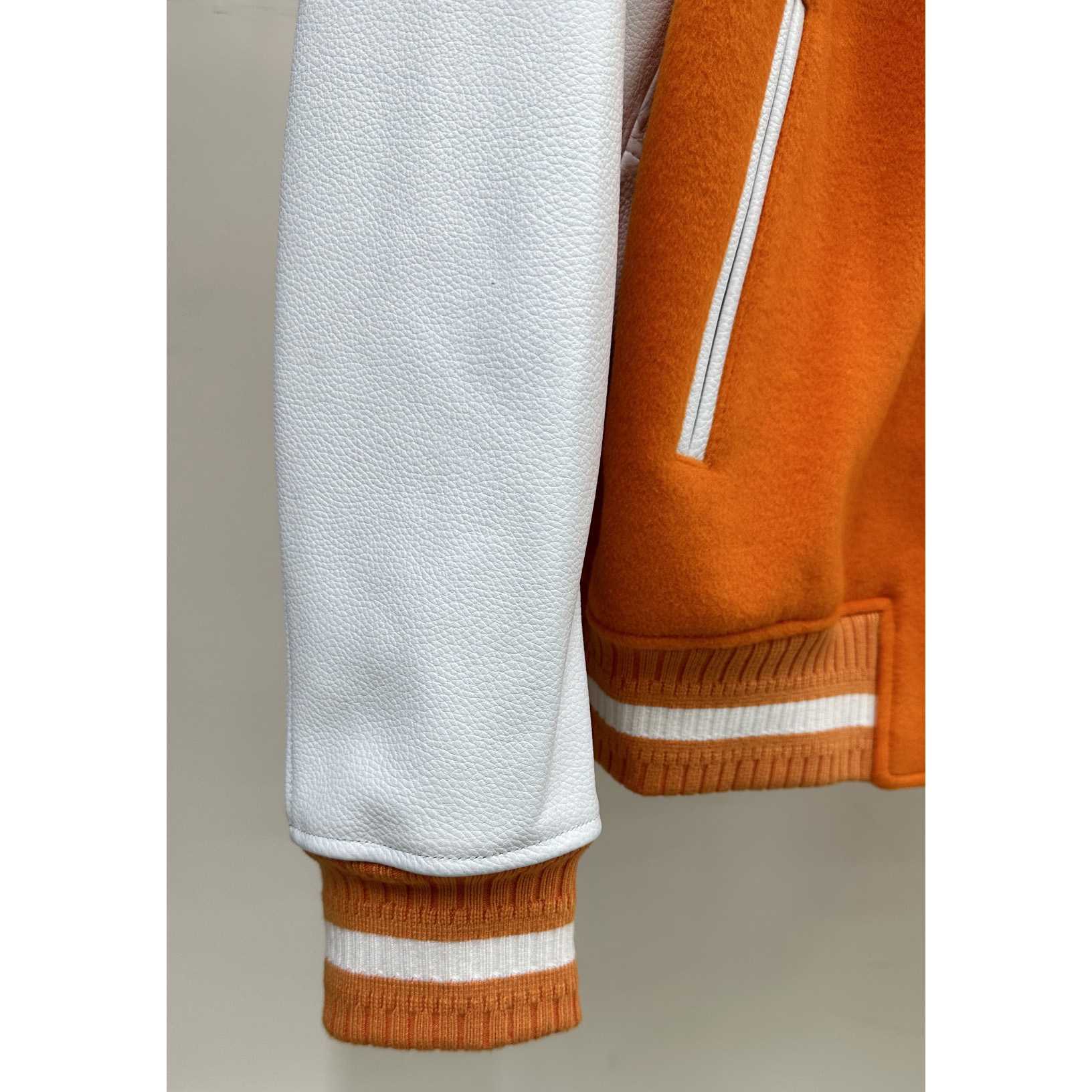 Givenchy Hooded Varsity Jacket In Wool And Leather - 